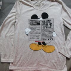 ミッキー長袖Tシャツ　