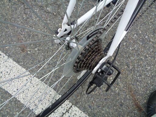 ARCHNESS 7速 クロスバイク 白 （204） (ウイング) 東加古川のクロス  