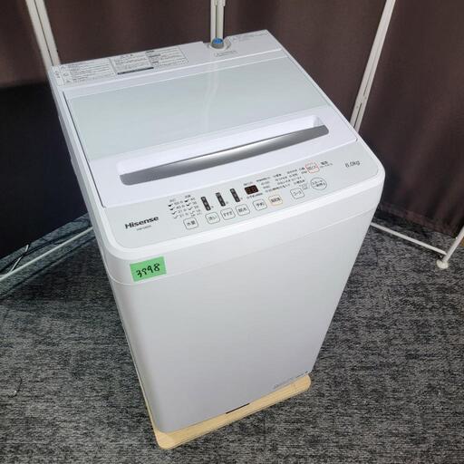 ‼️お届け\u0026設置は全て0円‼️最新2022年製✨Hisense 6kg 全自動洗濯機