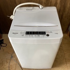 【お値引き中】Hisense 全自動電気洗濯機　HW-K55E ...