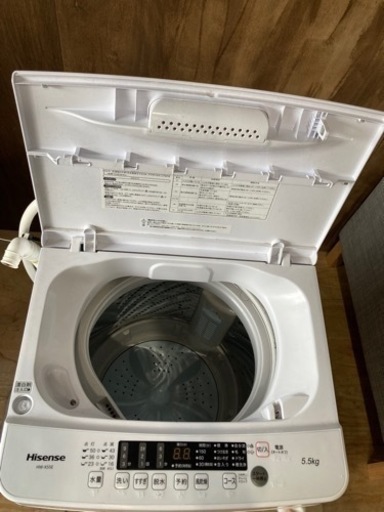 【お値引き中】Hisense 全自動電気洗濯機　HW-K55E  2021年製