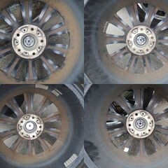 ◆タイヤアルミホイールセット◆2019年製 215/50ZR17 17×7J 5×114.3 残り溝約3mm 夏タイヤ WINRUN STAINER 中古