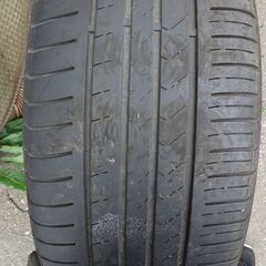 ◆タイヤアルミホイールセット◆2019年製 215/50ZR17 17×7J 5×114.3 残り溝約3mm 夏タイヤ WINRUN STAINER 中古