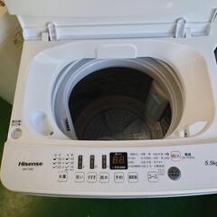 【愛品倶楽部柏店】ハイセンス 2020年製 5.5kg 洗濯機 HW-T55D