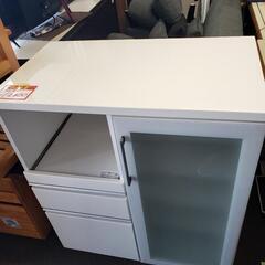 ‼️限定価格‼️美品‼️ホワイト‼️キッチンボード‼️レンジボード‼️食器棚‼️レンジ台‼️