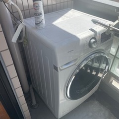 アイリスオーヤマ　ドラム式洗濯機7.5kg HD71-W／S ホ...