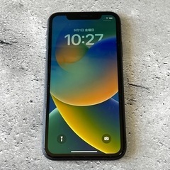 iPhone11 ブラックSIMフリー64GB Apple