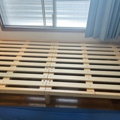 シングルベッド　木製すのこフレーム