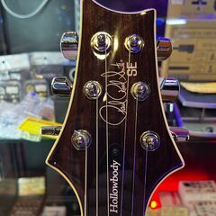① 函館・北斗市近郊 直接取引限定 Paul Reed Smith PRS SE Hollowbody II Charcoal Burst ポールリードスミス ホローボディⅡ チャコールバースト ハードケース付