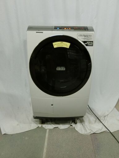 HITACHI 日立 ヒートリサイクル BD-SX110EL ドラム式洗濯乾燥機 左開き 斜型 洗濯11kg 乾燥6kg 洗剤・柔軟剤自動投入 2020年製