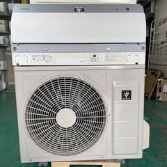 K04486 シャープ 2018年製 中古エアコン 主に20畳用 冷房能力 6.3KW ／