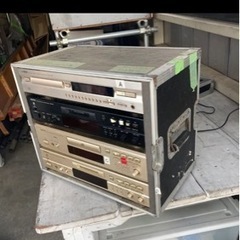 YAMAHA / DENON MD２台 CD２台 ジュラケ付き❗️