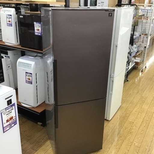 #I-3【ご来店頂ける方限定】SHARPの2ドア冷凍冷蔵庫です