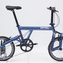 折り畳み自転車 18インチ 7段 ブリヂストン SNL187 サファイアブルー