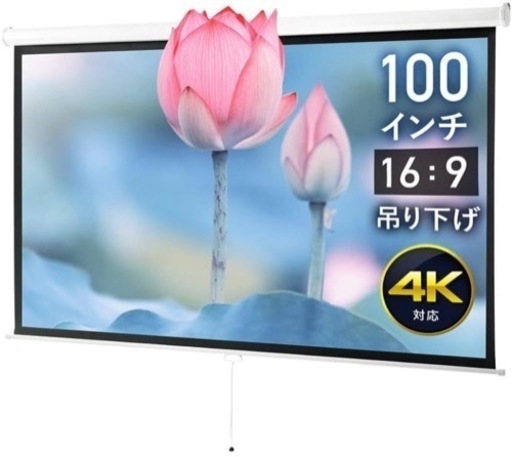 プロジェクタースクリーン 100インチワイド 16:9 EEX-PST3-100HDK