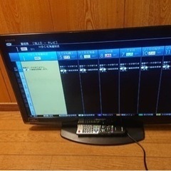 SHARP 液晶テレビ　32v リモコン付き　新生活　リビング　寝室