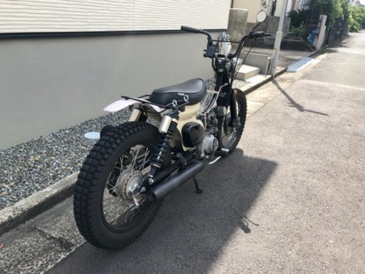 スーパーカブ90 ロンスイ　前後18インチ化　ワンオフカスタム多数 スーパーカブ90 ロンスイ 前後18インチ化 ワンオフカスタム多数