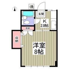 東武宇都宮駅🏠『1R』✅初期費用2万円！✨フリーレント1ヶ月付き...