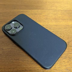 iPhone 14 Pro ディープパープル 256 GB 純正レザーケース付き