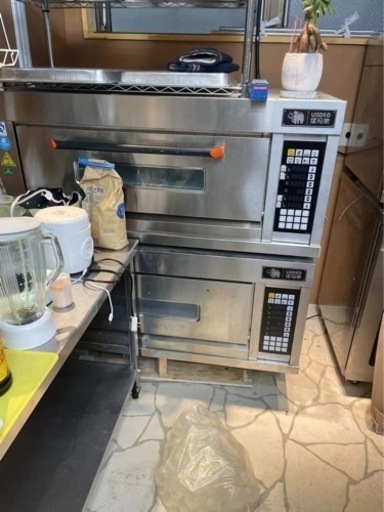 中古業務用オーブン2台