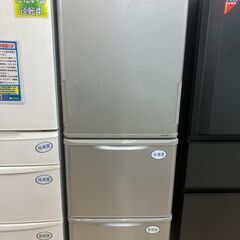 SHARP シャープ 350L冷蔵庫 2018 SJ-W351D-S No.7042○ ※現金
