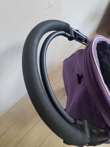 ベビーカー Air Buggy エアバギーブレーキモデル（パープル） エアー