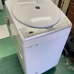★SHARP★ 8kg洗濯乾燥機機 2019年 ES-TX8C ...