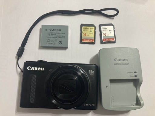 Canon デジタルカメラ SX610 HS ブラック