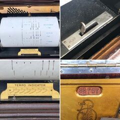 【引き取り限定】ウェーバー Weber キングストン 自動演奏ロール式アップライトピアノ 33767,1983, ヴィンテージ 中古 ※通電/動作確認済み 現状お渡し