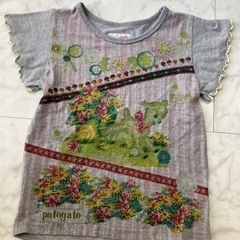 パタゴニア　キッズ　女の子120 tシャツ