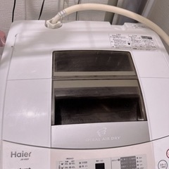 洗濯機　2012年製Haier JW-K60F(W)