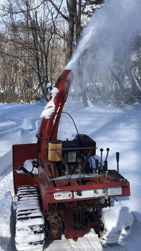 ヤナセ大型除雪機スノースロワー11-16H