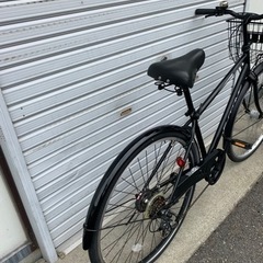 【商談中‼︎】☆前後新古タイヤ☆  27型　クロスバイク　防犯登録料込‼︎
