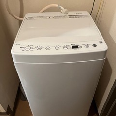 【ネット決済】洗濯機、冷蔵庫、電子レンジ　3点セット　一人暮らしサイズ