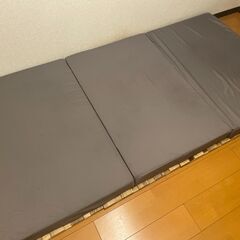 【ニトリ】三つ折りボリュームマットレス＋すのこベッド