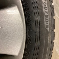 16インチ バリ溝 スタッドレスタイヤ 横浜タイヤ　アイスガード