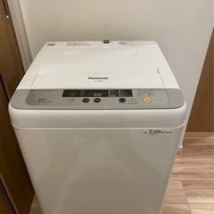 【取引者決定】2015年製Panasonic 5kg全自動洗濯機...