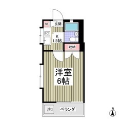 南与野駅🏠『1K』✅初期費用5万円！✨フリーレント1ヶ月付き！✨...