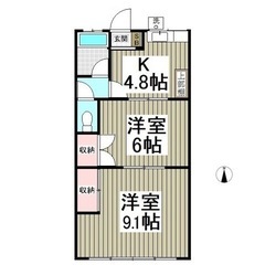 宇都宮駅🏠『2K』✅リノベーション済み！✨初期費用5万円！✨おす...