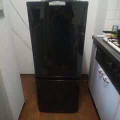 2013年式 三菱2ドア冷蔵庫 中古 黒 