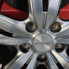 セレナに!!ROZEST 6.5J 16インチ IS48 5/114.3◇195/60R16付き◇