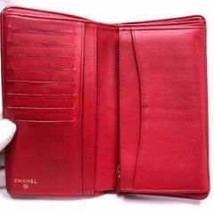 あんしん決済対応可 日本未発売 シャネル クロコ 長財布 2つ折財布