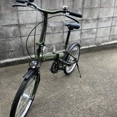 新品　CAPTAIN STAG 折りたたみ自転車