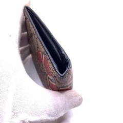 あんしん決済対応可　グッチ　メンズ　2つ折財布　キングスネーク　GGスプリーム