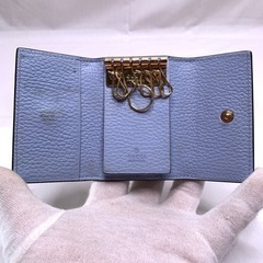 あんしん決済対応可 グッチキーケース 6連キーケース GGマーモント