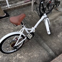 問い合わせ終了　　折りたたみ自転車　取りに来てくれる方