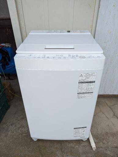 【引取期限10/4水】東芝\n全自動洗濯機 8kg AW-KS8D8\n\n2020年製 美品