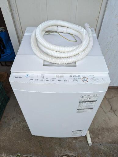 【引取期限10/4水】東芝\n全自動洗濯機 8kg AW-KS8D8\n\n2020年製 美品