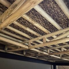 ３人掛けソファ（底値にて値段は変わりません） 素材：バナナリーフ、木材