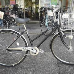 中古自転車２６８７　日本製　２６インチ　ギヤ無し　LEDオートライト　ハンドル固定機能 中古自転車2687 日本製 26インチ ギヤ無し LEDオートライト